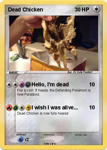 Pokemon Dead Chicken