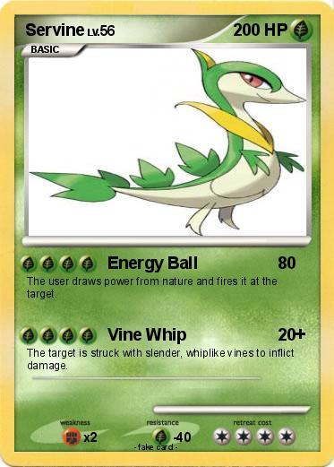 Pokemon Servine