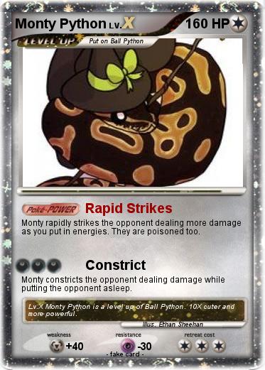 Pokemon Monty Python