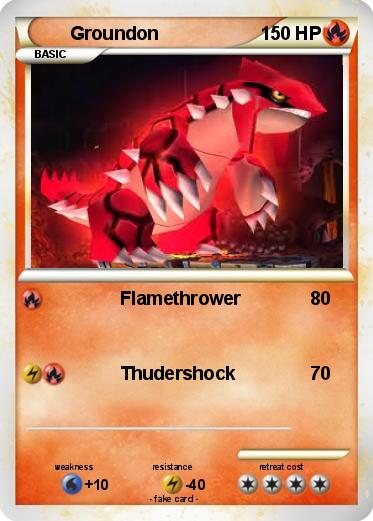 Pokemon Groundon