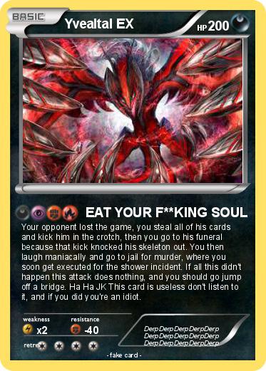 Pokemon Yvealtal EX