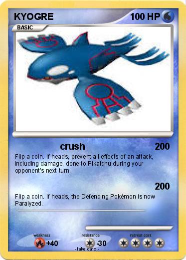Pokemon KYOGRE