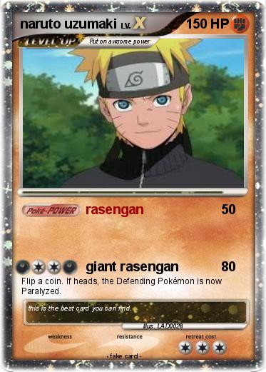 Pokemon naruto uzumaki