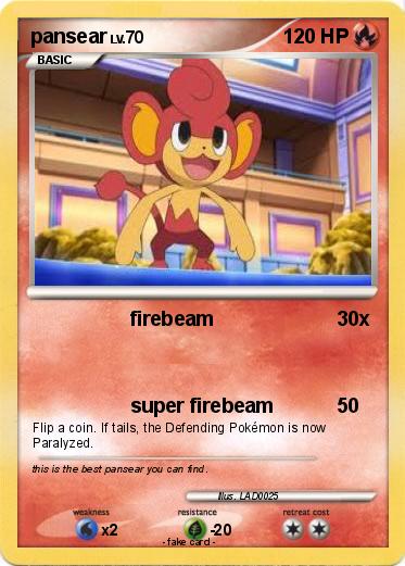 Pokemon pansear