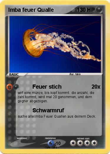 Pokemon Imba feuer Qualle