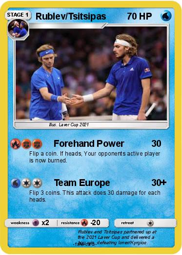Pokemon Rublev/Tsitsipas