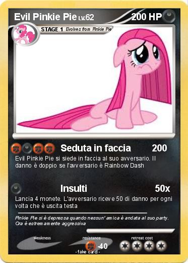 Pokemon Evil Pinkie Pie