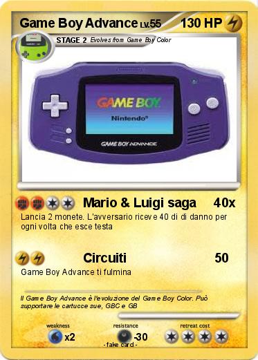 Pokemon Game Boy Advance