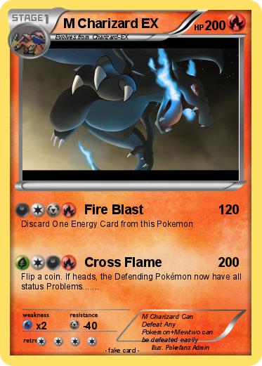 Pokemon M Charizard EX