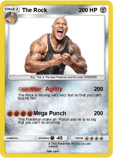 Pokemon The Rock