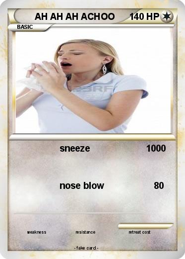 Pokemon AH AH AH ACHOO