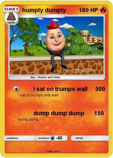Pokemon humpty dumpty