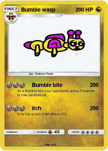 Pokemon Bumble wasp