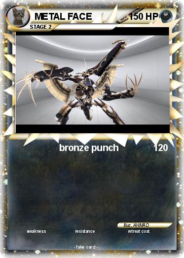 Pokemon METAL FACE
