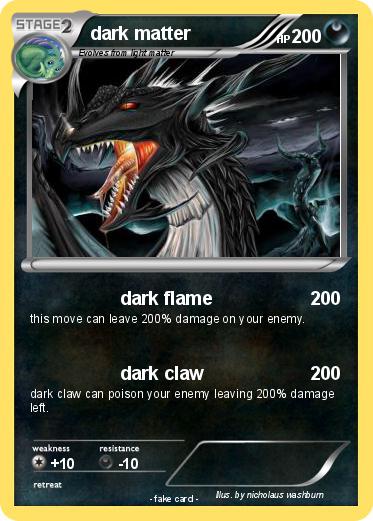 Pokemon dark matter