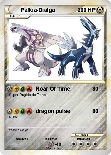 Pokemon Palkia-Dialga