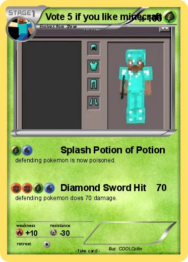 Pokemon Vote 5 if you like minecraft