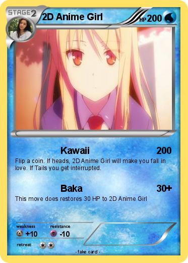 Pokemon 2D Anime Girl