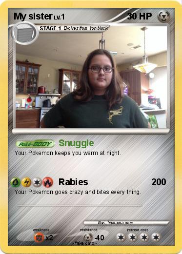 Pokemon My sister