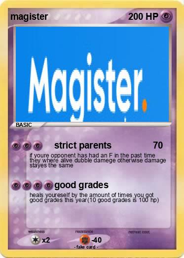 Pokemon magister