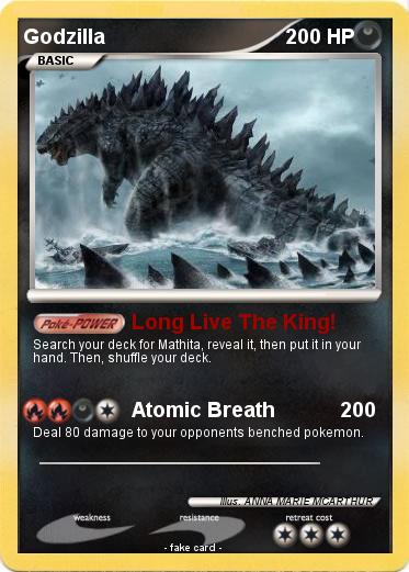 Pokemon Godzilla