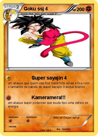 Pokemon Goku ssj 4