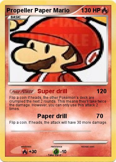 Pokemon Propeller Paper Mario