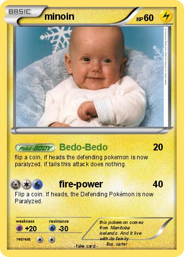Pokemon minoin