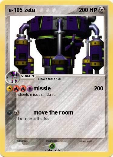 Pokemon e-105 zeta