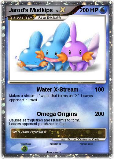 Pokemon Jarod's Mudkips