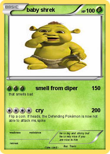 Pokemon baby shrek