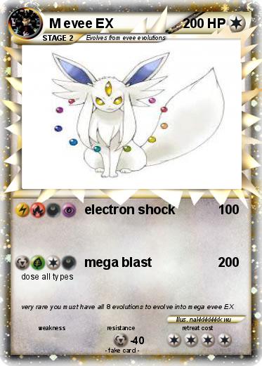 Pokemon M evee EX