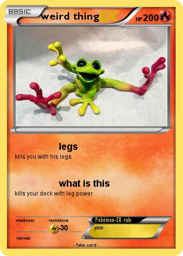 Pokemon weird thing