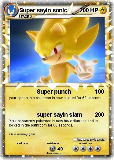 Pokemon Super sayin sonic