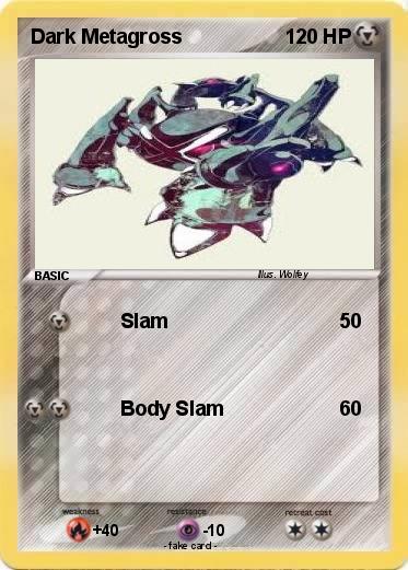 Pokemon Dark Metagross