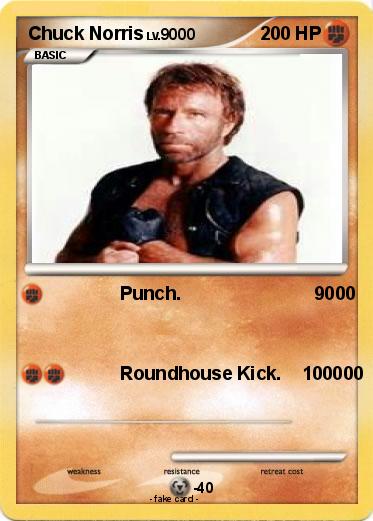 Pokemon Chuck Norris