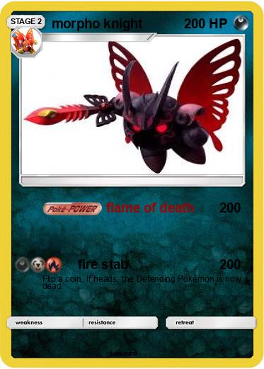 Pokemon morpho knight