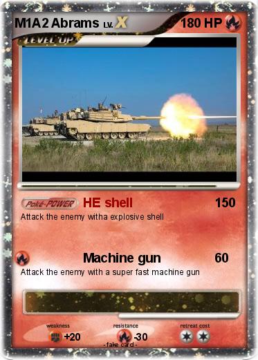 Pokemon M1A2 Abrams