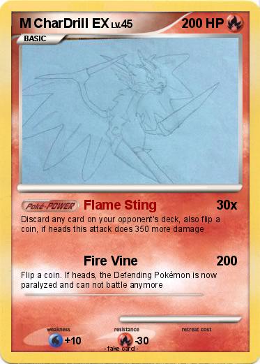 Pokemon M CharDrill EX