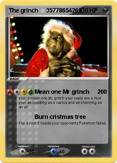 Pokemon The grinch     35778654269