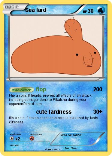 Pokemon Sea lard