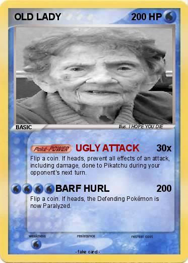 Pokemon OLD LADY