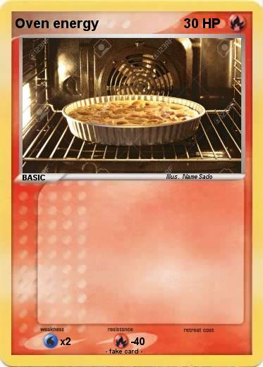 Pokemon Oven energy