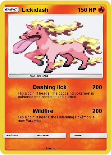 Pokemon Lickidash