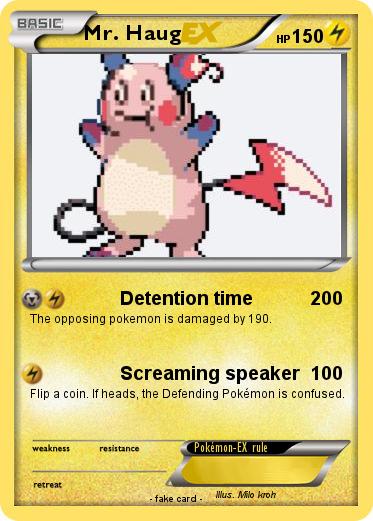 Pokemon Mr. Haug