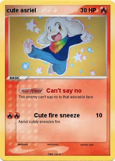 Pokemon cute asriel