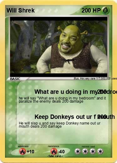 Pokemon Will Shrek