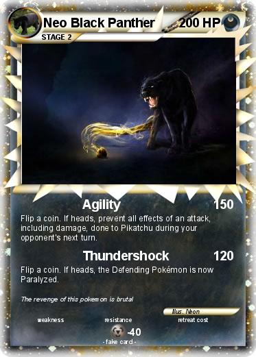Pokemon Neo Black Panther