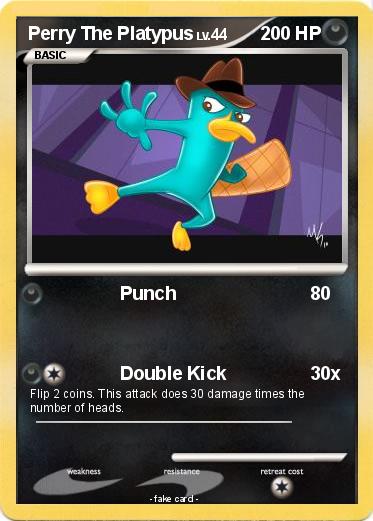 Pokemon Perry The Platypus