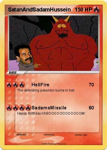Pokemon SatanAndSadamHussein